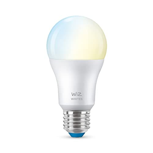 Image of WiZ Tunable White [E27 Edison Screw] Smart Connected WiFi Light Bulb. 60W Warm to Cool White Light, App Control for Home Indoor Lighting, Livingroom, Bedroom.