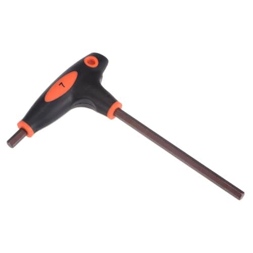 Image of TOP-VIGOR 1Pcs 7mm Hex Key T-Handle, T Bar Dual End Wrench Spanner Allen Key for Home Repair and Mechanical Maintenance, Metric S2 Steel