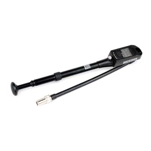 Image of Rock Shox 00.4315.023.040 High-Pressure Fork/Shock Pump Digital Gauge, Black