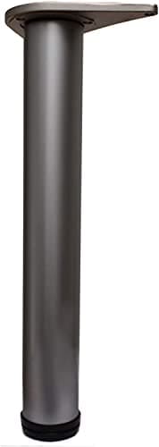 Image of BREAKFAST BAR LEGS / TABLE WORKTOP DESKS - Satin 1100mm X 2