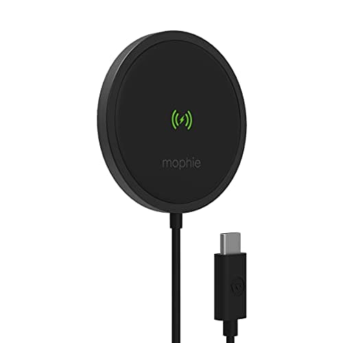 Image of mophie snap+ Wireless Charger - 15W Wireless Charging pad for Qi-Enabled and MagSafe Compatible Devices