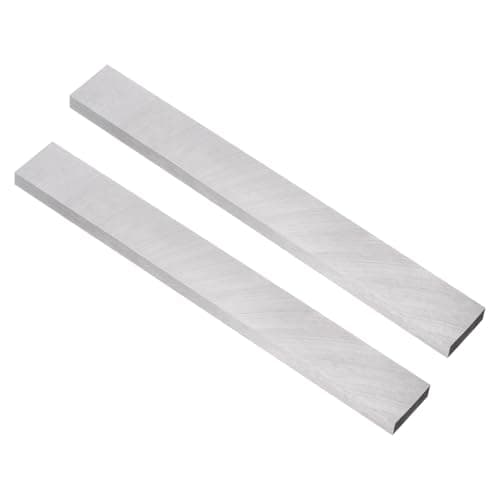 Image of sourcing map Lathe Tool Bit 8mm x 25mm x 200mm, Square Lathe Turning Tool Blanks, HSS (High Speed Steel) Rectangular Fly Cutter Mill Blank, 2pcs