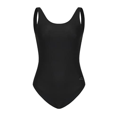 Image of Slazenger Womens Basic Swimsuit Black 16 (XL)