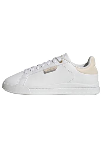 Image of adidas Women's Court Silk Shoes, Cloud White/Cloud White/Wonder White, 4 UK