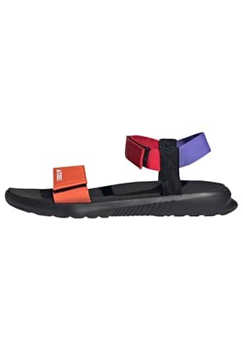 Image of adidas Unisex Terrex Hydroterra Light Sandals, Semi Impact Orange/Pure Ruby/Semi Cobalt Blue, 9 UK