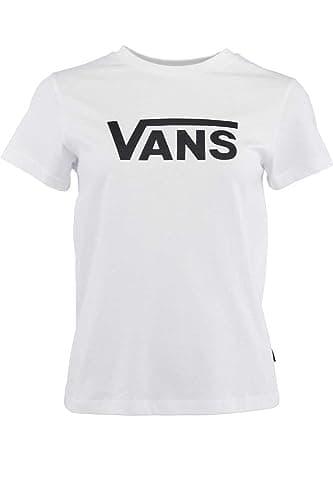 Image of Vans Women's Drop V SS Crew T-Shirt, White, M