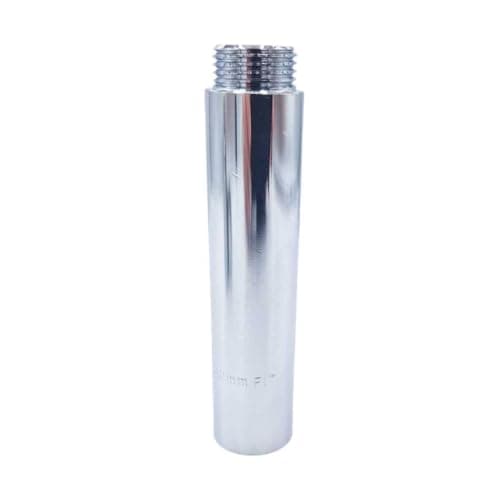 Image of 1/2" BSP (15mm) Pipe Thread Extension Female x Male Chrome Brass - 100mm Long