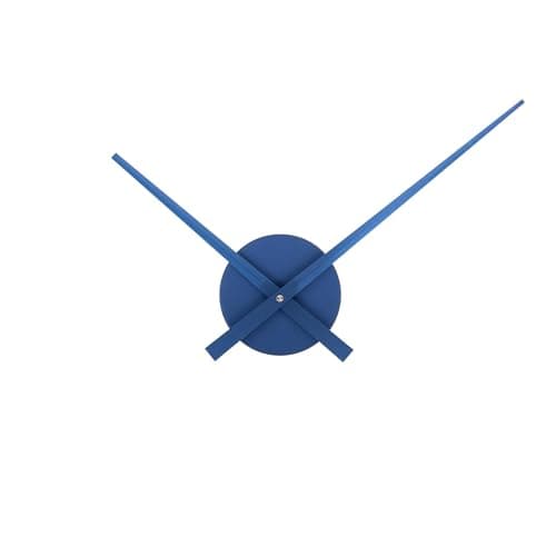 Image of [DL] Wall Clock Little Big Time Mini Metallic Dark Blue