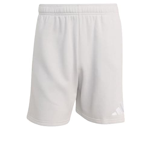 Image of adidas Men's Entrada26 Sweat Shorts, Team Light Grey/White, XS