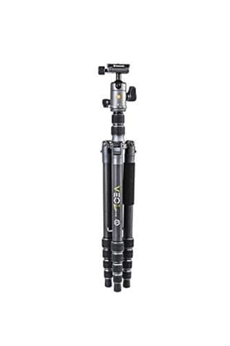 Image of Vanguard VEO 3GO 265HCB Tall 26mm Carbon Fibre Travel Tripod