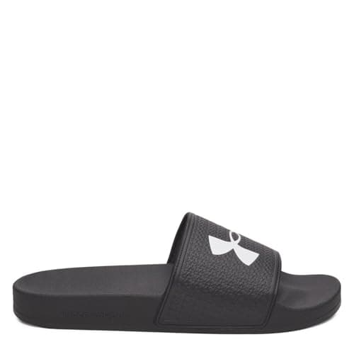 Image of Under Armour Mens ARMR Slide Pool Shoes Black/White 10 UK
