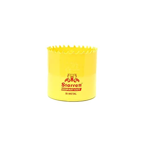 Image of Starrett HSS Bi-Metal Fast Cut Hole Saw - 48mm - For Metal, Wood, Plastics