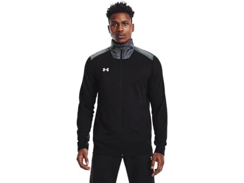 Image of Under Armour - Mens M'S Command W-Up Fz Warmup Top, Color Black (001), Size: Large