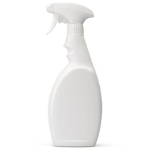 Image of UK GROW- White Spray Bottles HDPE - Trigger Sprayer, Available in 250ml, 500ml, 750ml, and 1Ltr Sizes (250ml, 1 Bottle)