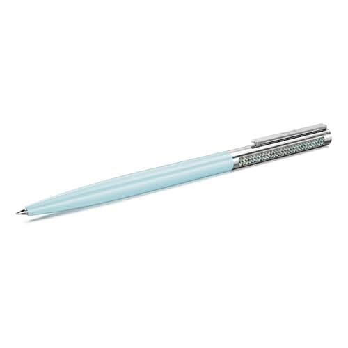 Image of Swarovski Matrix Tennis Ballpoint Pen, Blue, Chrome Plated