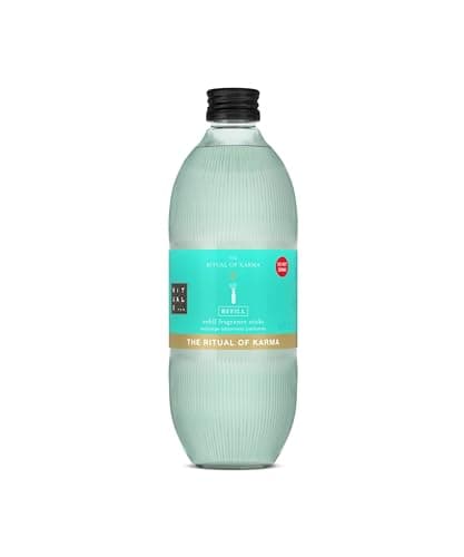Image of RITUALS Reed Diffuser 1x Refill The Ritual of Karma - Refill Twice – Fragrance Sticks with Lotus Flower and White Tea - Uplifting Home Fragrance - 1x 500ml