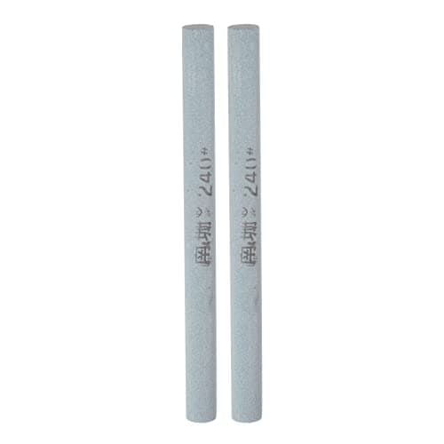 Image of sourcing map 2pcs Sharpening Stones 240 Grit Round Green Silicon Carbide Knife Polishing Whetstone