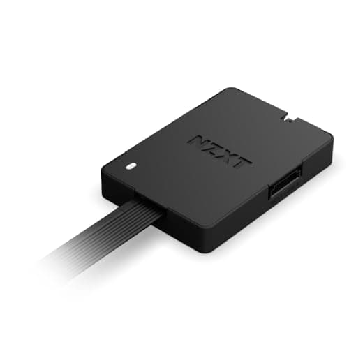 Image of NZXT Control Hub - AC-CRFR1-B1 - Digital RGB Lighting and PWM Fan Speed Controller - Control Up to 5 x PWM Fans or 4 x Single Frame Fans - Powered by NZXT CAM Software