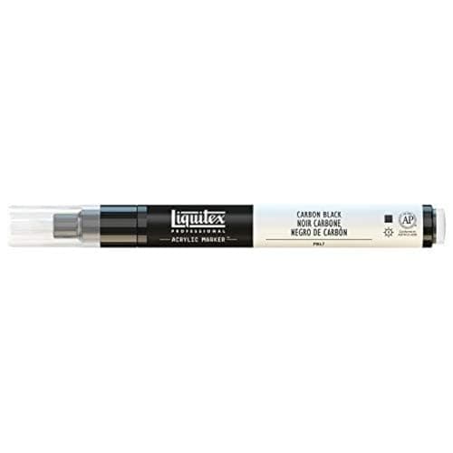 Image of Liquitex 2-4 mm Fine Nib Paint Marker - Carbon Black