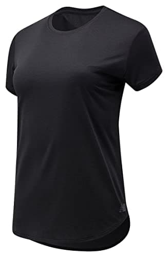 Image of New Balance Sport Core Heather T-shirt, Women, Black Heather, M