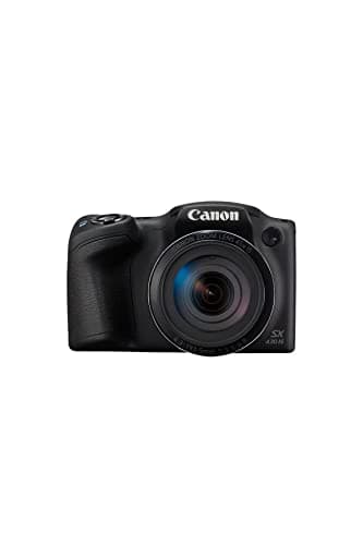 Image of Canon PowerShot SX430 IS Digital Compact Camera - Black (Renewed)