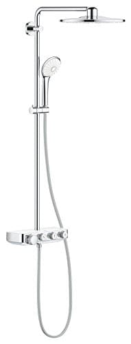 Image of GROHE Euphoria Smartcontrol System Shower System with Thermostat for Wall Mounting Moon White 26507LS0