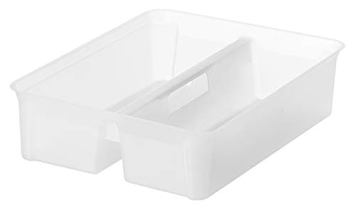 Image of SmartStore - Caddy Insert with Handle Boxes 14L Transparent Great for DIY and craft supplies toys