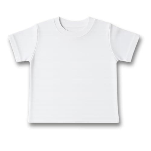 Image of Baby Togs Baby Tee - Premium Quality Top 100% Cotton T-Shirt 200gsm White 3-6 Months