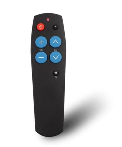 Image of Universal Big Button TV Remote Control for Elderly Senior with Dementia, Easy Simple Jumbo Key Replacement Remote for Major Brands Television like Panasonic Sharp Sony Samsung LG