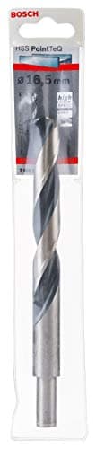Image of Bosch Professional PointTeQ HSS Twist Drill Bit (for Metal, Reduced Shank, 16.5 x 125 x 184 mm, Accessories for Drill Driver)