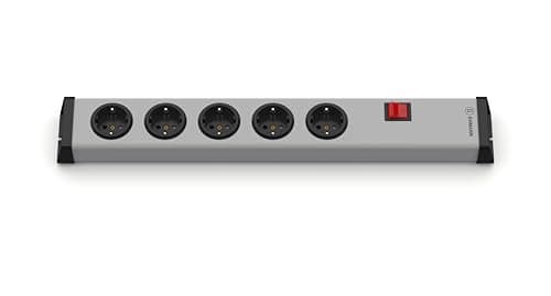 Image of Ehmann 0201x00052300 5-Way Power Strip without Cable with Switch