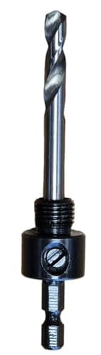 Image of Hole Saw A1 Arbor 14-30mm 1/4" Hex Drive, Hole Saw Drill Bit, Screw Thread Hex Shank Arbor, High-Speed Steel Pilot Drill - Quick Release Mandrel