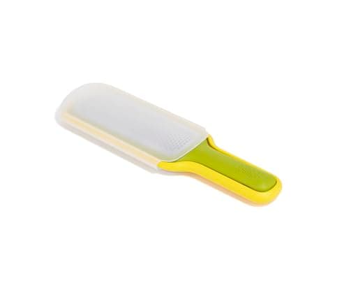 Image of Joseph Joseph Nest Paddle Grater & Zester Set of 2, Stainless Steel, Coarse/Fine Blades, Safe Storage