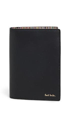 Image of Paul Smith Men's Wallet Passport Holder, Black, One Size, Ps Paul Smith Men Wallet Passprt Hldr,Black,0