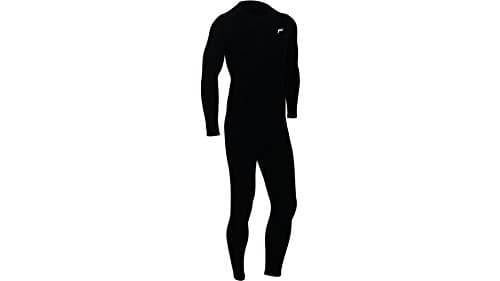 Image of F-Lite Men Superlight Underwear Set Long Tight - Black, Large