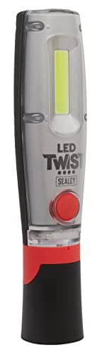 Image of Sealey LED1001 Rechargeable Inspection Lamp Wireless 8w COB LED Twist 1000Lm