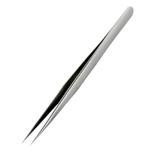 Image of 1pcs Precision Tweezers,Stainless Steel Pointed Tweezers,Point-Tip Precision Tweezersfor DIY Craft,Electronic Device Repair,Soldering,Experimental Work,Jewelry-Making,and so on(Silver)