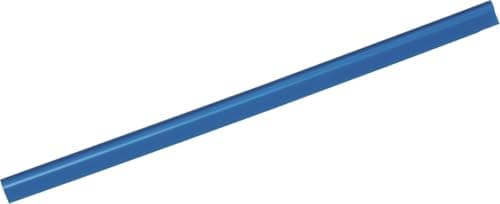 Image of Durable A4 Spine Bar 3mm Blue - Pack of 100 - Quick and Easy Binding for Unpunched Documents - Holds Up to 30 A4 Sheets
