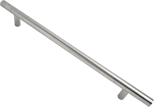 Image of Dzina Guardsman T Bar Door Pull Handle 25mm x 1000mm – Satin Stainless Steel