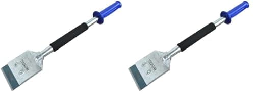 Image of Faithfull FAISCRA21 All Metal Heavy-Duty Long Handle Scraper 100mm (Pack of 2)