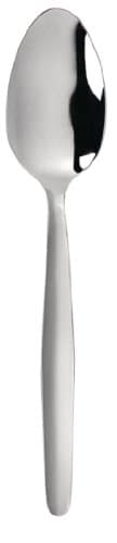 Image of Olympia Kelso Stainless Steel Dessert Spoons (Pack of 12), Silver, 175(L)mm, Table Spoon Set, High Polished 18/0 Stainless Steel, Sleek Polish Design, Commercial & Home Use, C120