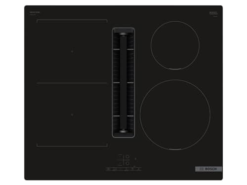Image of Bosch PVS611B16E Series 4, Built-in Induction hob with integrated ventilation system 60 cm surface mount without frame
