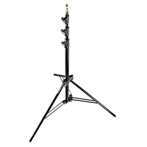 Image of Manfrotto 1004BAC-3 Tripod - 3 kg, Aluminium, Black