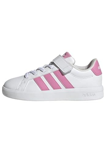 Image of adidas Unisex Kids Grand Court 3.0 Shoes Children, FTWR White/Bliss Pink/Bliss Pink, 12.5 UK Child
