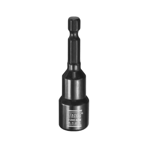 Image of sourcing map Nut Driver Drill Bit 11mm Metric Socket 1/4" Hex Shank 2.6" (65mm) Long Magnetic 6-Point Sockets Quick Change CR-V Steel Bolt Setters for Power Drill Drivers