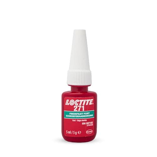 Image of Loctite 271 Threadlocker high strength (red) 5ml