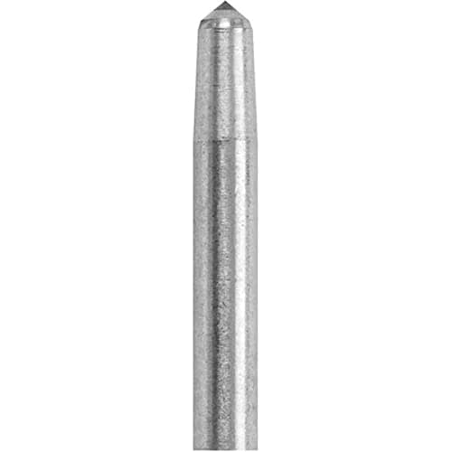 Image of Dremel 9929 Rotary Tool Engraver Bit with Diamond Point- Perfect for Engraving Metal, Glass, and Wood, Grey, Gray