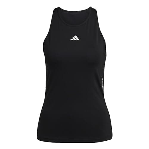Image of adidas Women's Techfit Racerback Training Tank Top, Black/White, XS