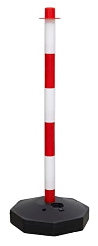Image of Sealey RWPB01 Red/White Post with Base