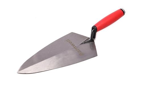 Image of Barnwell Philadelphia Pattern Brick Trowel Soft Grip Rubber Handle (10" - 12") (11" (280mm))